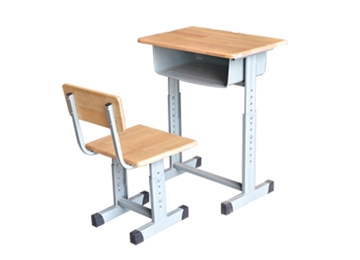 JZ-1804 课桌凳（实木桌面）